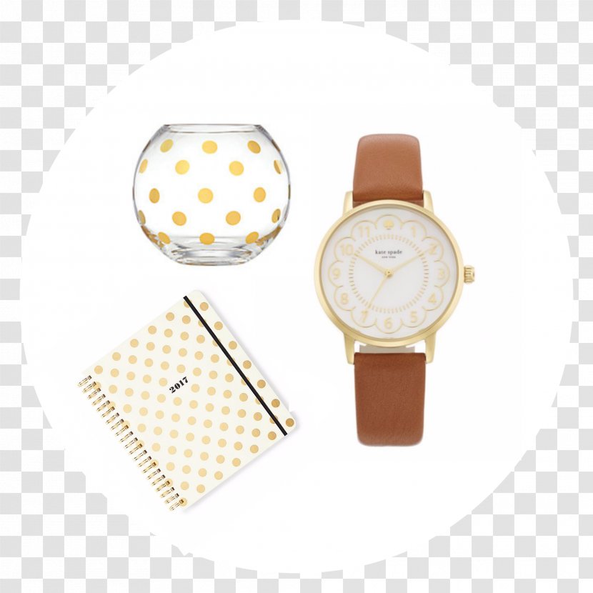 Watch Clock Strap Blancpain Leather - GOLD DOTS Transparent PNG