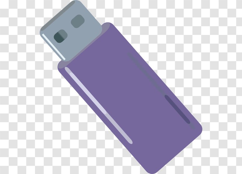 Product Design Mobile Phone Accessories Electronics Purple - Usb Transparent PNG