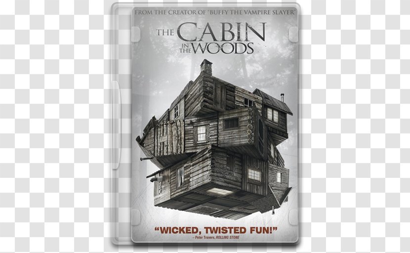 Building Black And White Font - Ultra Hd Bluray - The Cabin In Woods Transparent PNG