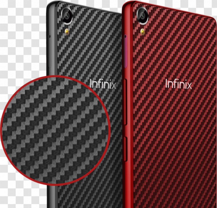 Infinix Mobile Smartphone Zero 5 Hot 4 Pro Red - Phone Case Transparent PNG