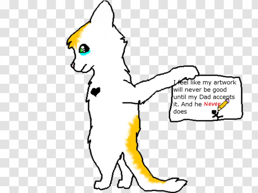 Cat Line Art Cartoon Pet Clip - Heart Transparent PNG