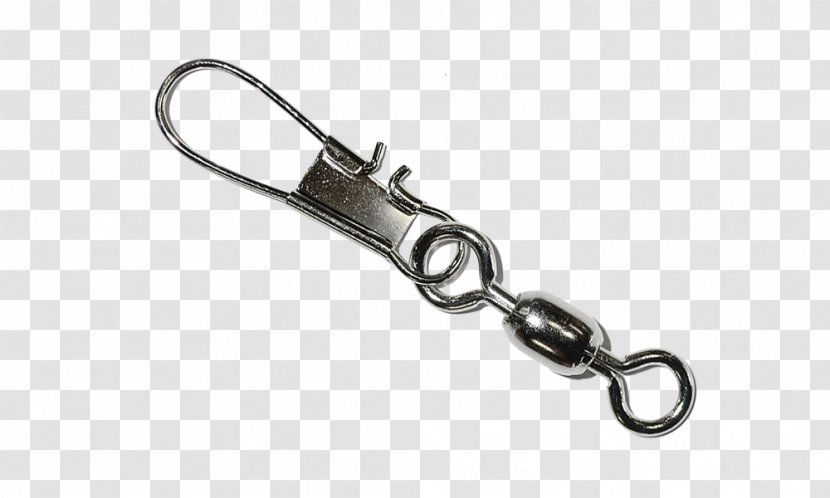 Fishing Swivel Tackle Key Chains Clothing Accessories - Metal - Gear Transparent PNG
