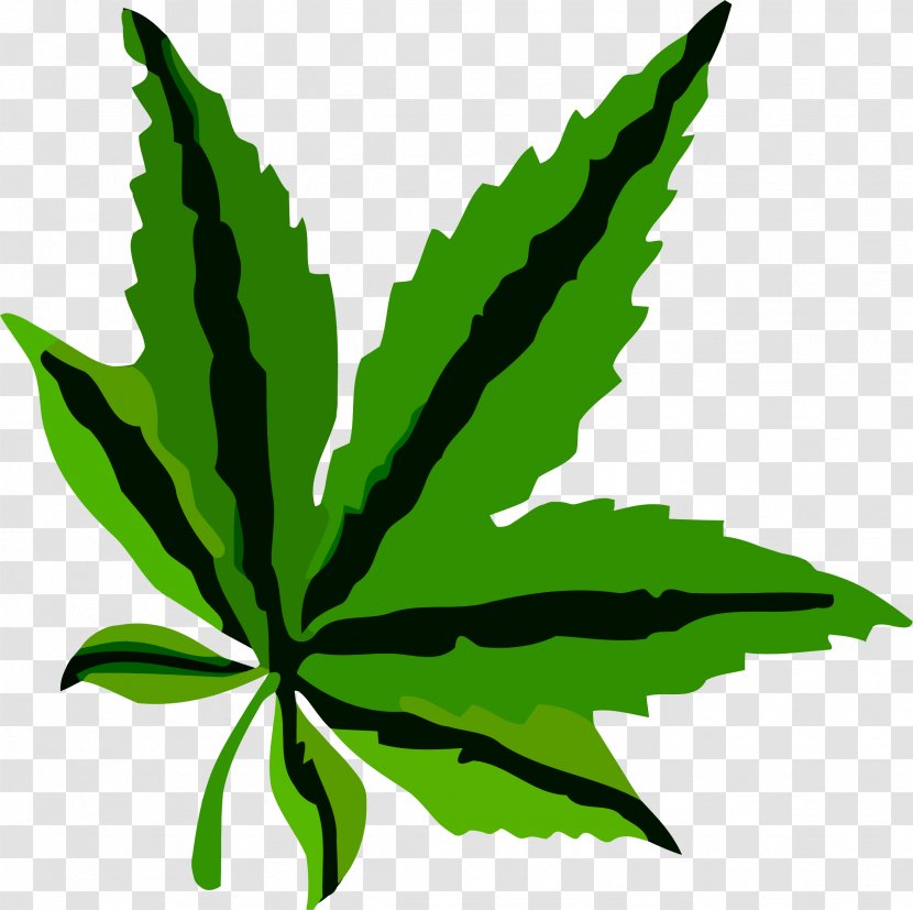Cannabis Clip Art - Plant - Leaf Transparent PNG