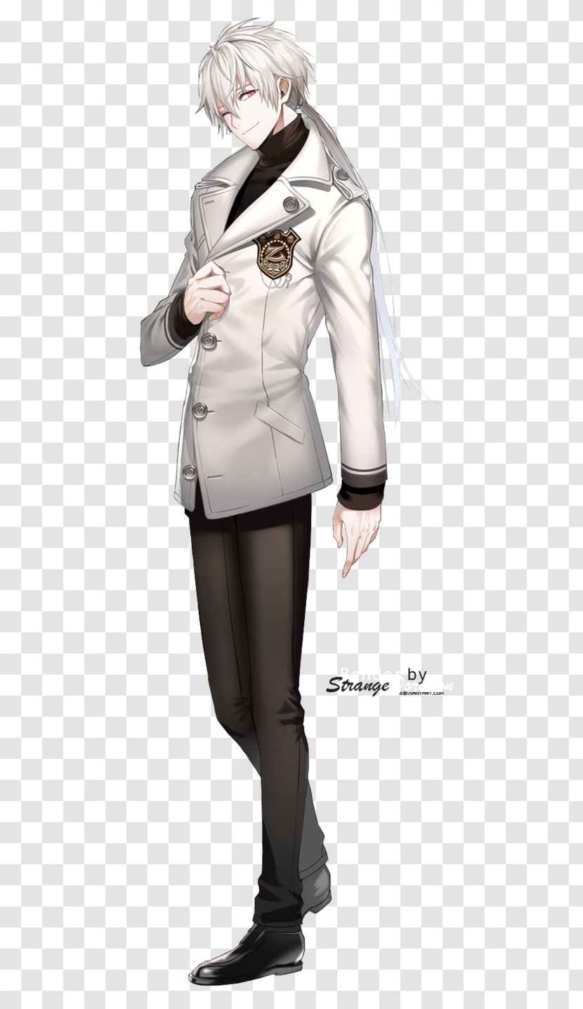 Mystic Messenger Zen Cosplay Costume Buddhist Meditation - Heart Transparent PNG