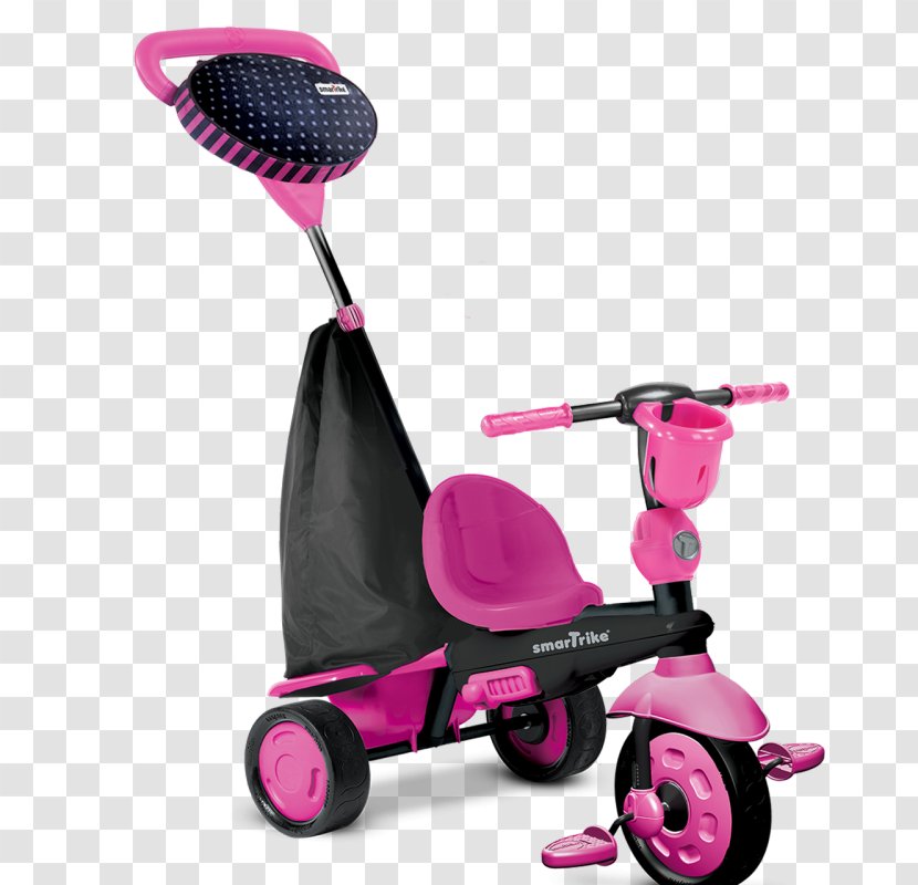 smart trike 4 in 1 pink