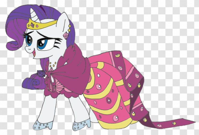 Rarity Pony Derpy Hooves Pinkie Pie Dress - Mammal - Cinderella Glass Shoe Transparent PNG