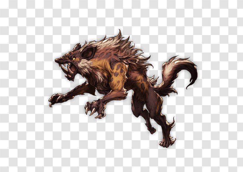 Gray Wolf African Wild Dog Eastern Granblue Fantasy Pack - Fictional Character - World Transparent PNG