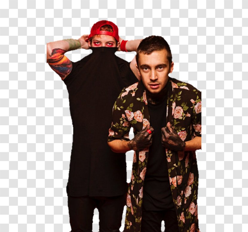 Tyler Joseph TWENTY ØNE PILØTS Blurryface T-shirt Twenty One Pilots - Silhouette Transparent PNG