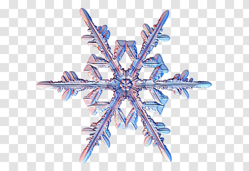Snowflake Clip Art Image Cube - Polyhedron Transparent PNG
