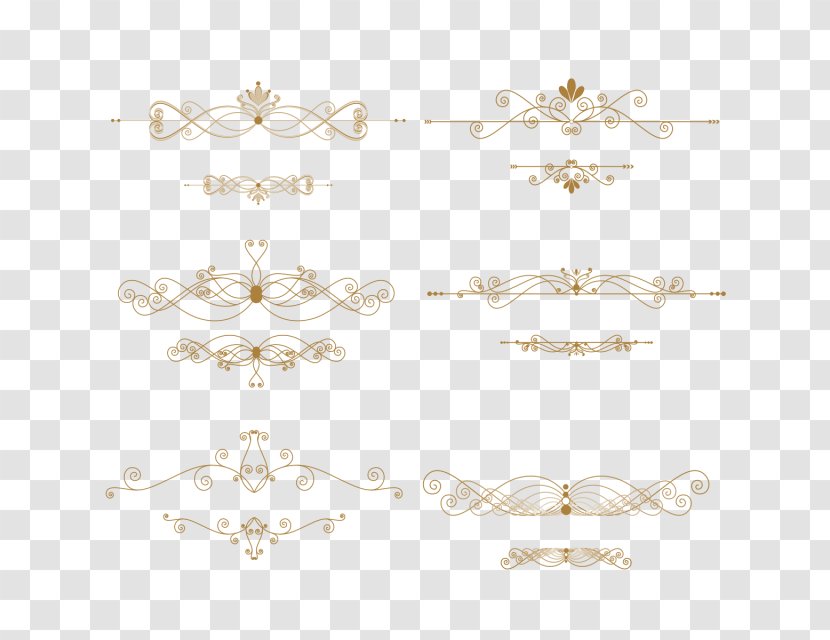 Gold Line - Wind - Lace Patterns 0 1 Transparent PNG