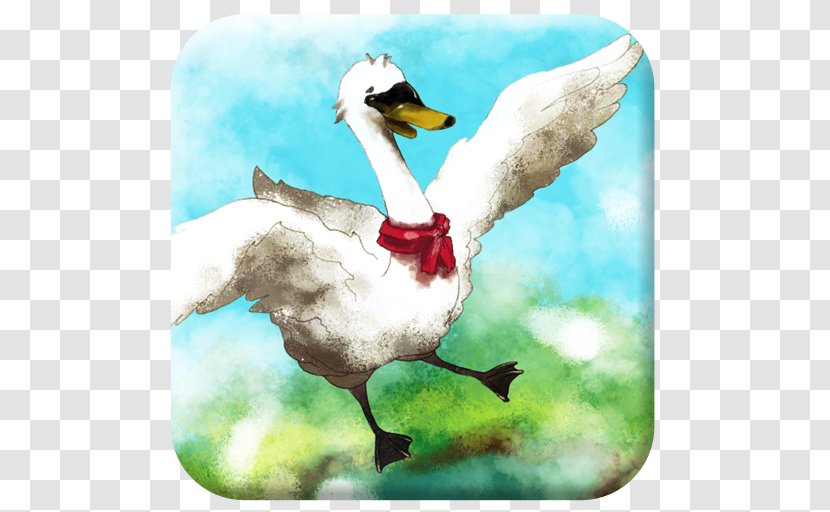 The Ugly Duckling Fairy Tale App Store - Beak - Duck Transparent PNG