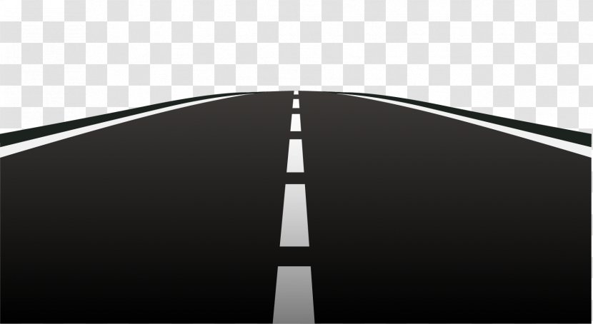 Black Brand Wallpaper - Computer - Vector Highway Road Transparent PNG