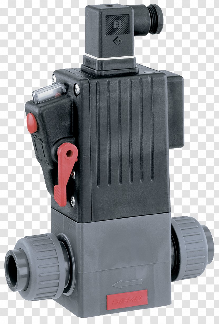 Plastic Solenoid Valve GEMÜ Gebr. Müller Apparatebau GmbH & Co. KG Transparent PNG