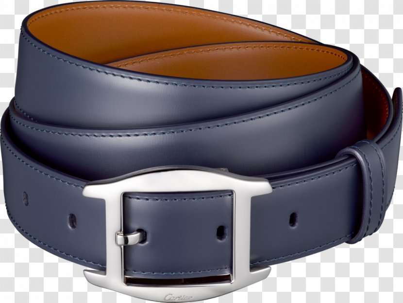 Cartier Belt Buckles Leather Watch - Strap Transparent PNG