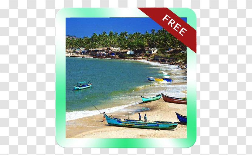 Anjuna Candolim South Goa Package Tour Beach - Coastal And Oceanic Landforms Transparent PNG
