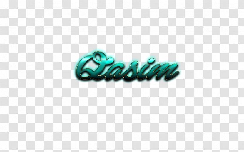 Logo Product Design Brand Font - Turquoise - Name Transparent PNG