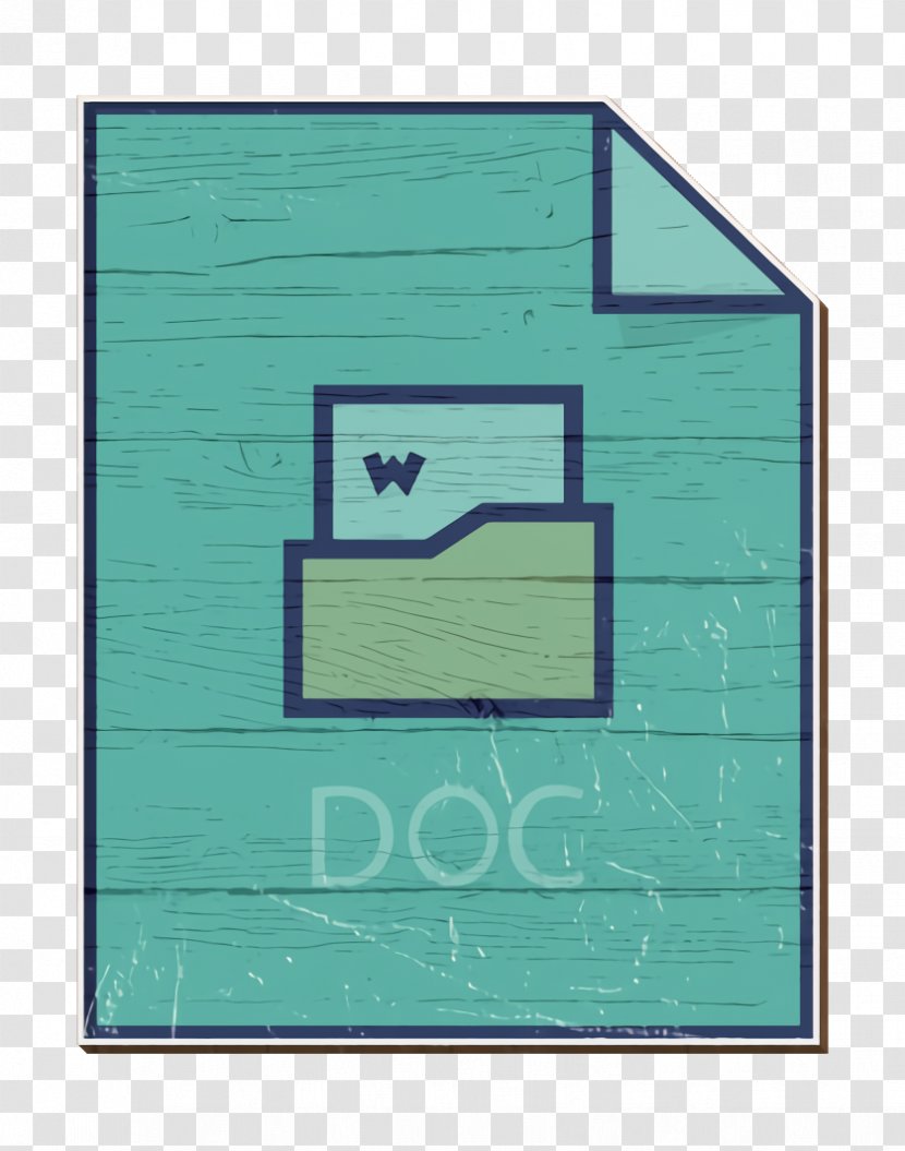 Document Icon - Format - Rectangle Turquoise Transparent PNG