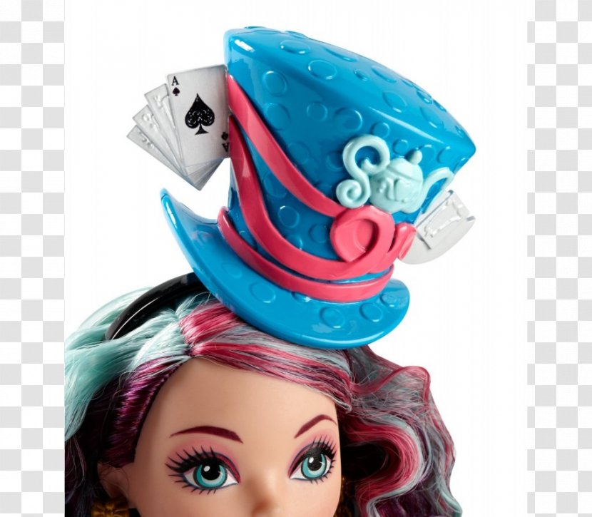 Ever After High Way Too Wonderland Madeline Hatter Doll Legacy Day Apple White Kitty Cheshire - Raven Queen Transparent PNG