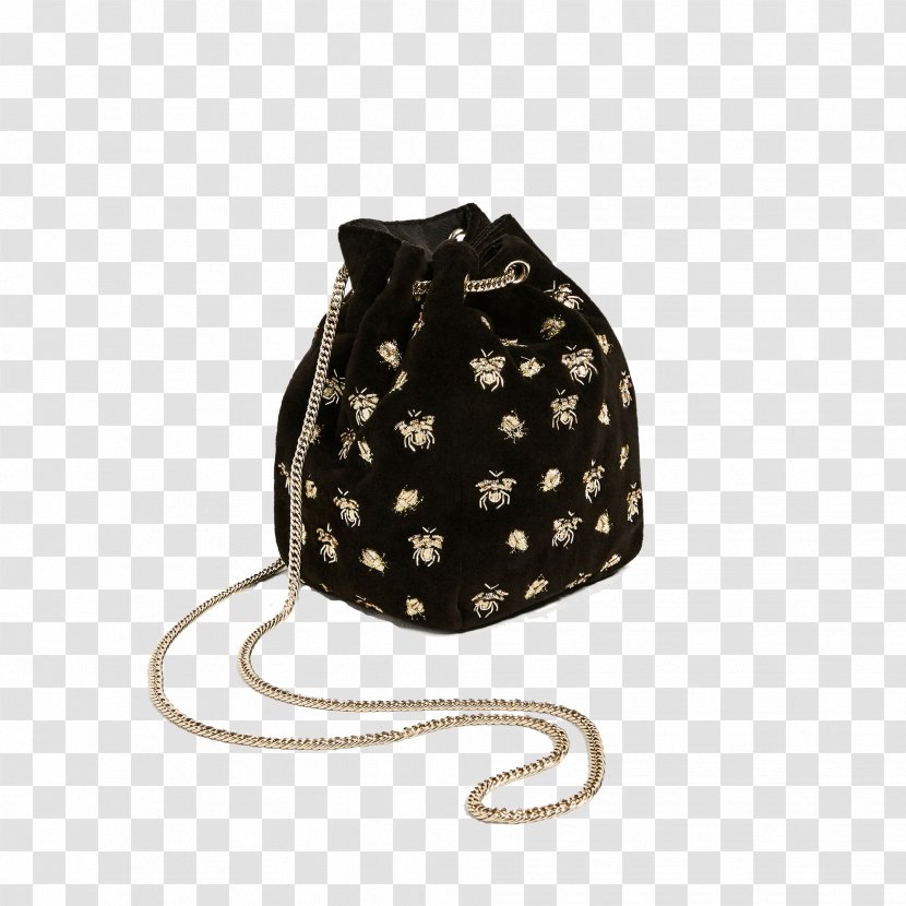 Bee Handbag Embroidery Zara - Dress - Small Bucket Bag Transparent PNG