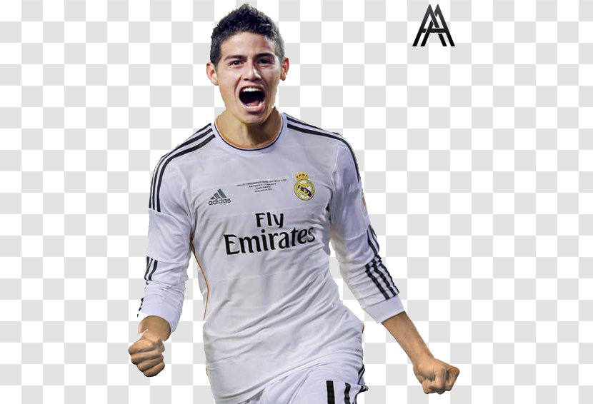 James Rodríguez Real Madrid C.F. Manchester United F.C. Jersey La Liga - Football - Outerwear Transparent PNG