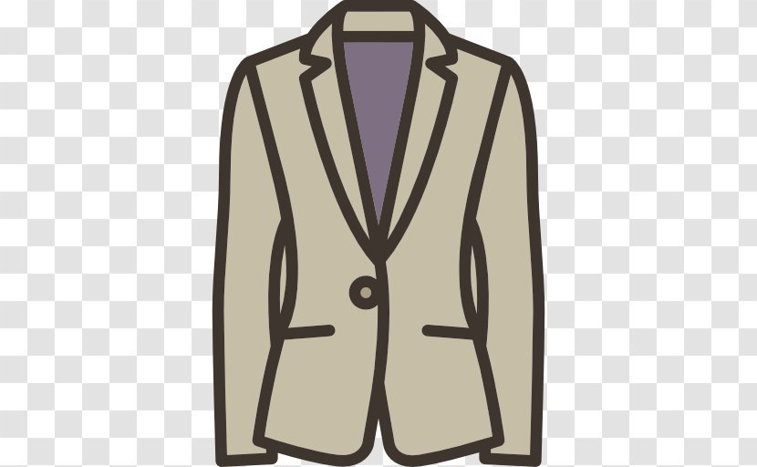 Blazer Clothing Jacket Suit Icon - Sleeve Transparent PNG