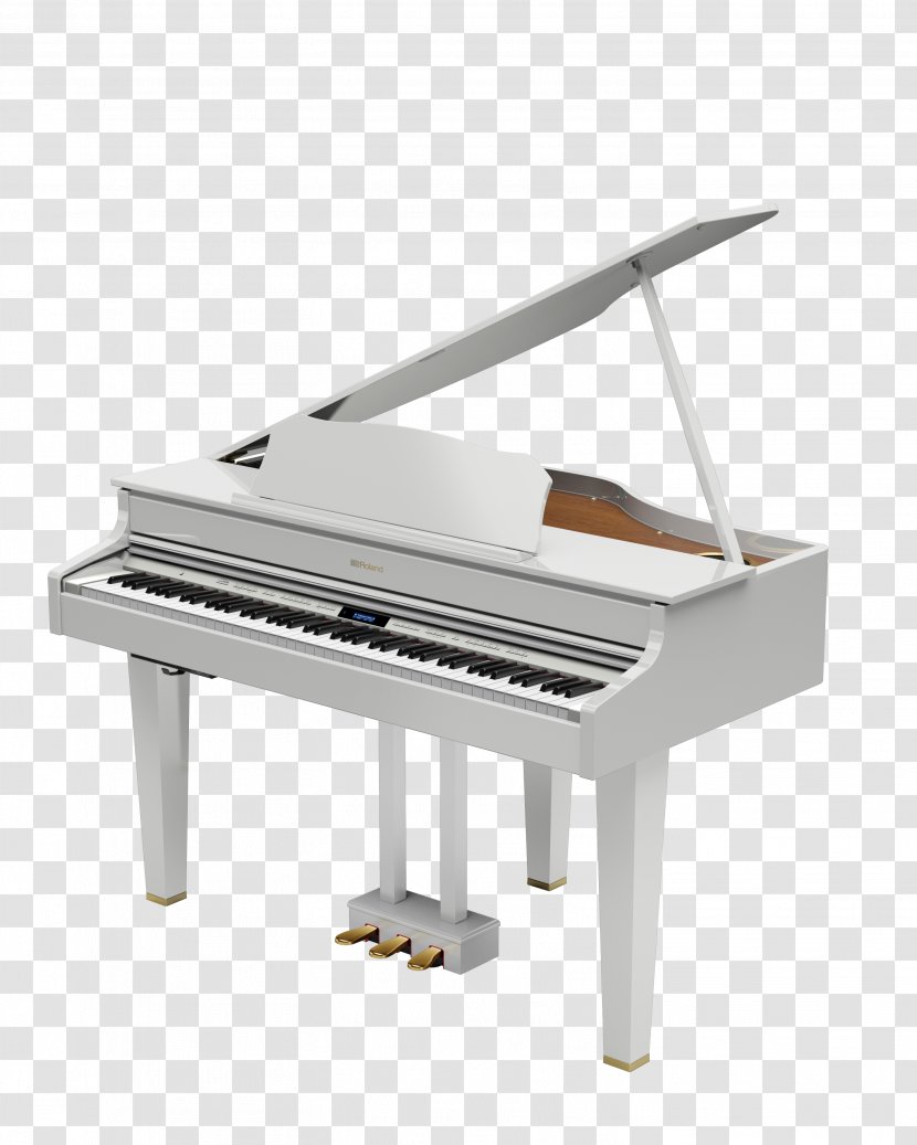 Roland Corporation Digital Piano Grand Keyboard - Heart Transparent PNG