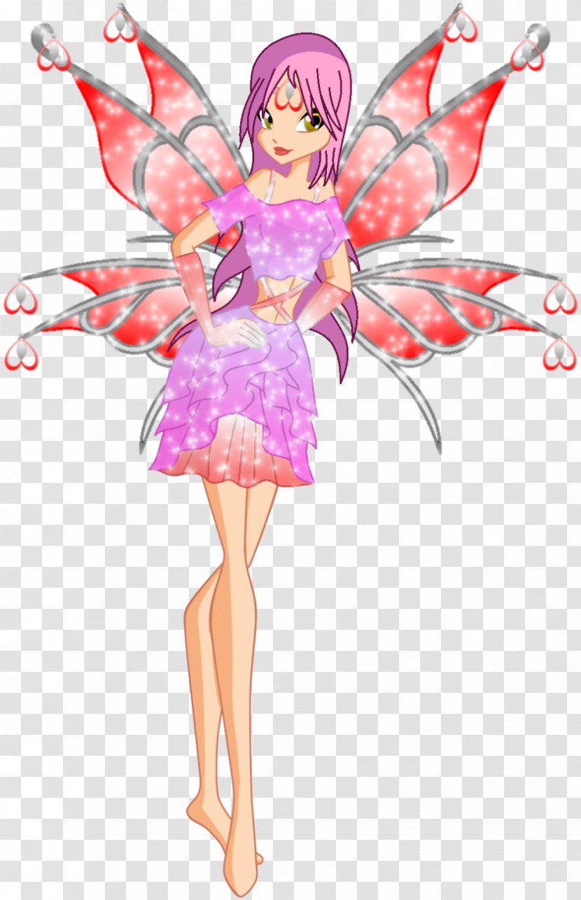 Fairy Butterflix Art - Silhouette Transparent PNG