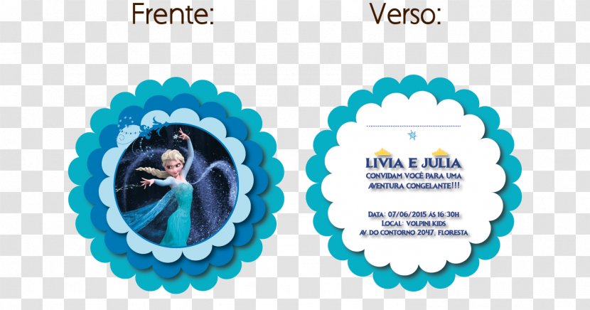 Frozen Elsa Vector Graphics Image Airmail - Convite Transparent PNG