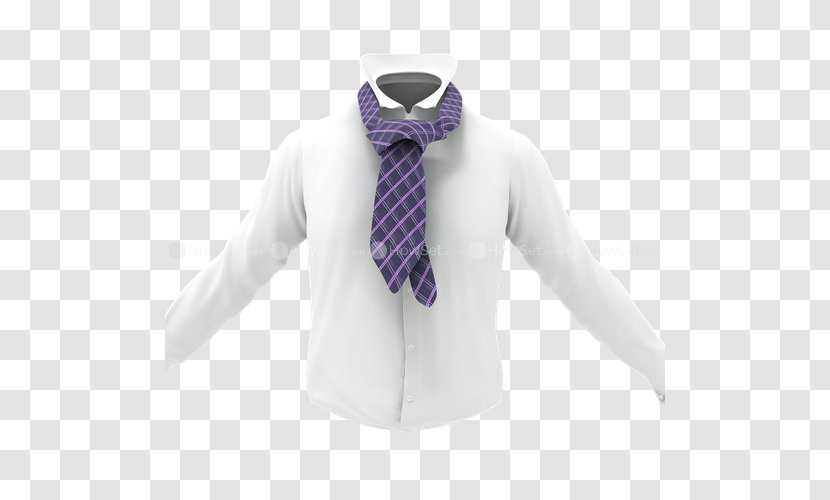 Scarf Necktie Sleeve - Neck Transparent PNG