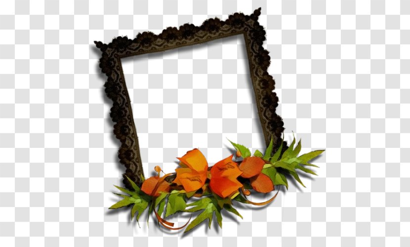 Picture Frame - Leaf - Cut Flowers Wildflower Transparent PNG