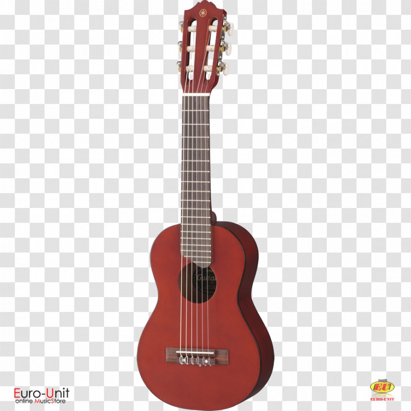 Ukulele GL-1 Guitalele String Instruments Guitar - Heart - Persimmon Transparent PNG