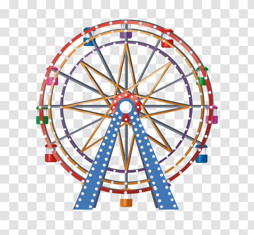Ferris Wheel Car Clip Art - Amusement Park - Dream Transparent PNG