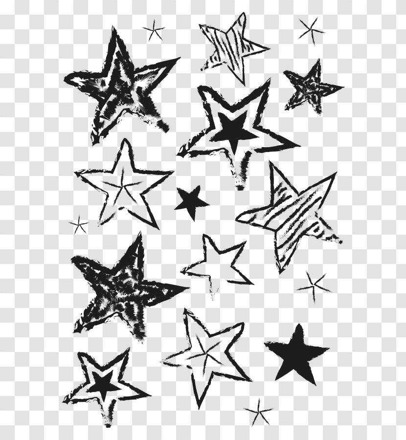 Star Paper Top Fashion - Watercolor Transparent PNG