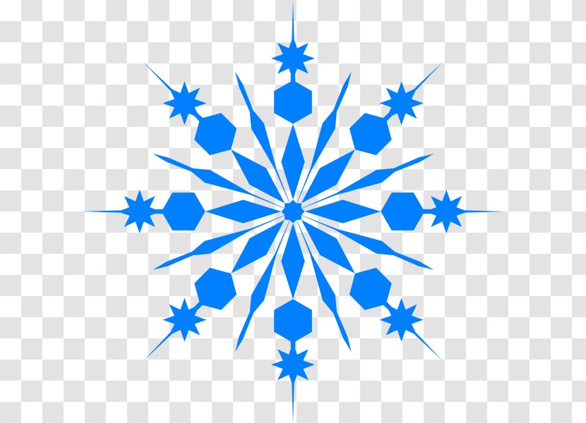 Snowflake Green Light Color Clip Art - Blue Cliparts Transparent PNG