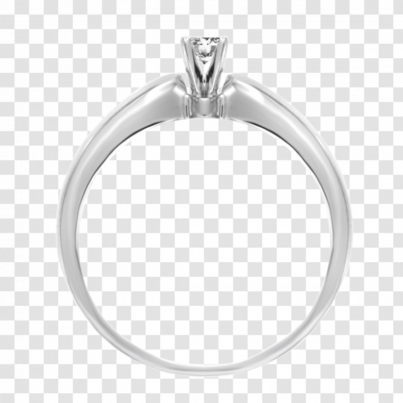 Wedding Ring Silver Body Jewellery - Anillodecompromisocommx Transparent PNG
