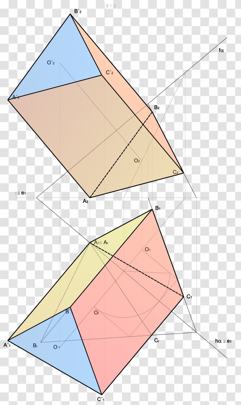 Escola Secundária Sá De Miranda Descriptive Geometry Projection Perpendicular - Art - Geometric Background Transparent PNG