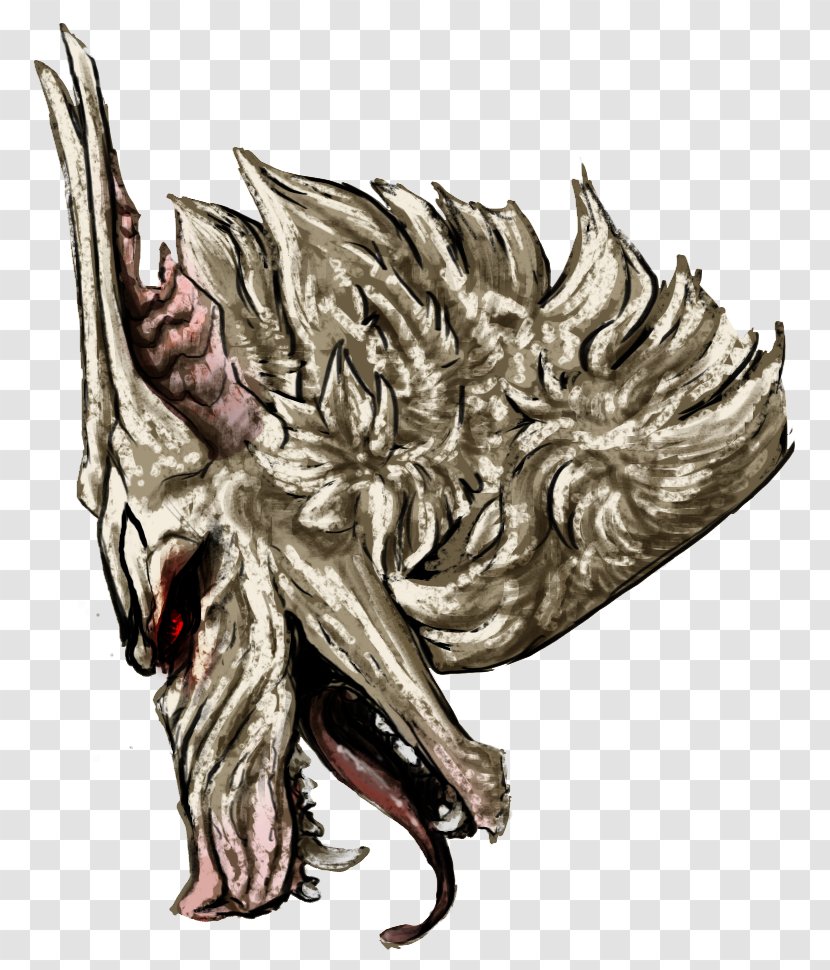 Drawing Legendary Creature Dragon Art - Tree - Hellfire Transparent PNG