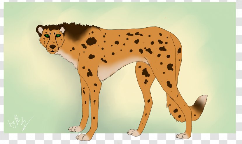 Cheetah Lion Big Cat Terrestrial Animal - Mammal Transparent PNG
