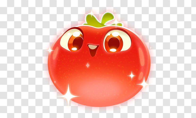 Farm Heroes Saga Super Papa Pear Tomato Vegetable - Lip - Farmer Transparent PNG