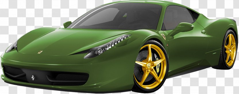 2015 Ferrari 458 Italia 2014 Coupe Car LaFerrari - Wheel Transparent PNG