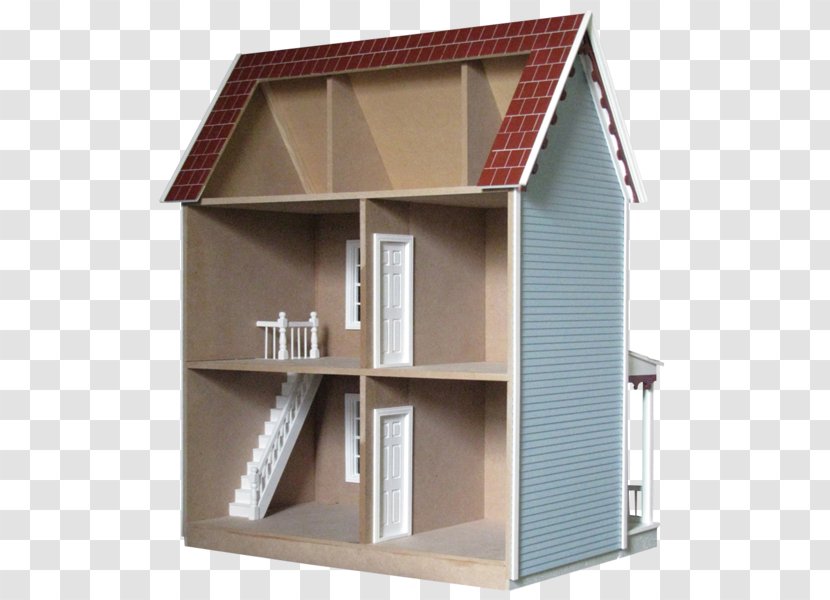 Facade Dollhouse Siding Angle - Banister Transparent PNG