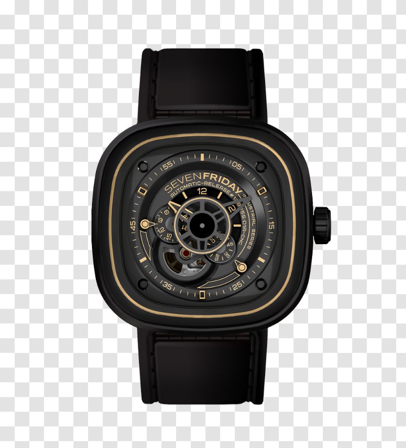 Watch SevenFriday Industrial Revolution Industry Jewellery - Carl F Bucherer Transparent PNG