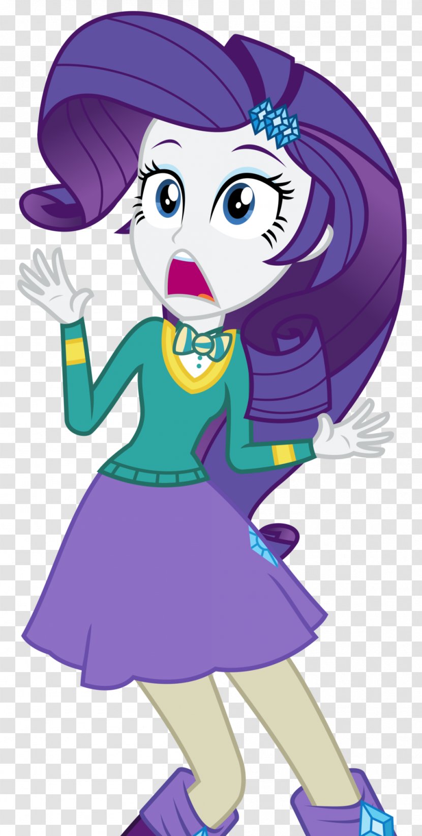 Rarity My Little Pony: Equestria Girls Twilight Sparkle - Silhouette Transparent PNG