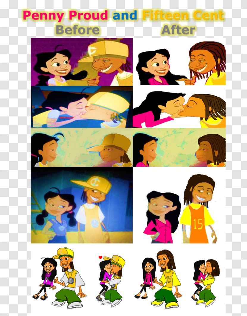 Penny Proud Fifteen Cent Character Art - Fiction - August Transparent PNG