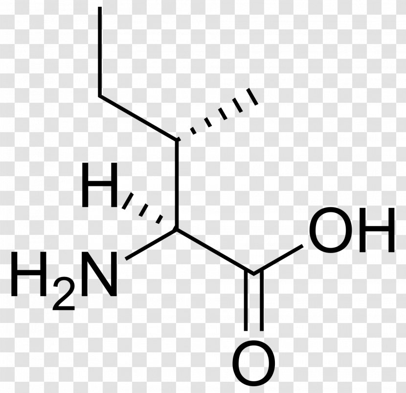 Isoleucine Branched-chain Amino Acid Proteinogenic Essential - Diagram - Urine Transparent PNG