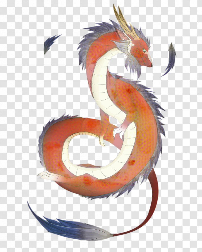 Dragon Background - Tail - Orange Transparent PNG