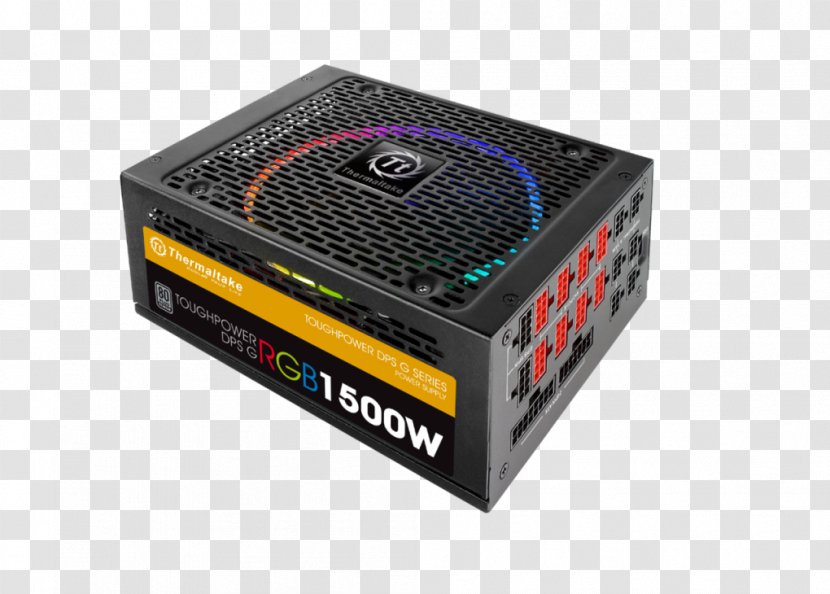 Power Supply Unit Toughpower DPS G 1050W Gold P/N: PS-TPG-1050DPCG-G RGB 1500W PS-TPG-1500DPCTXX-T Thermaltake Color Model - Electronics Accessory - (computer) Transparent PNG