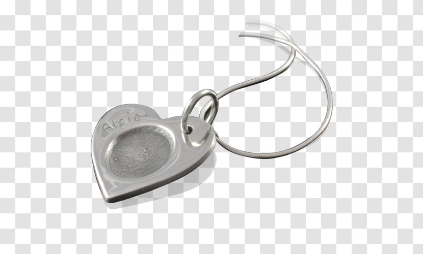 Silver Fingerprint Infant Fine Motor Skill Charm Bracelet - Magnifying Glass - Heart Transparent PNG