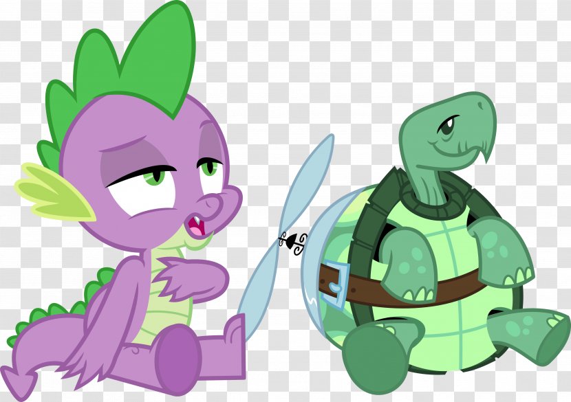 Spike Rainbow Dash Pinkie Pie Twilight Sparkle Pony - My Little - Tortoide Transparent PNG