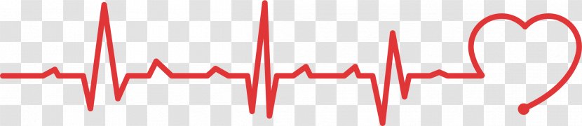 Heart Rate Electrocardiography Pulse Find&Save - Silhouette - Public Welfare Heartbeat Line Transparent PNG